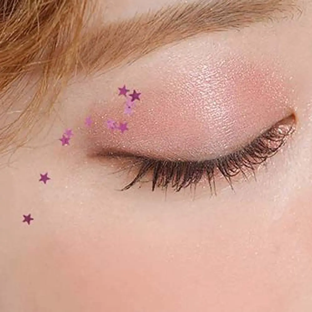 Stars DIY Nail Jewelry Eyeshadow Sequins Pentagram Eye Highlight Powder Nail Glitter Flakes Face Sequins Nail Sequins