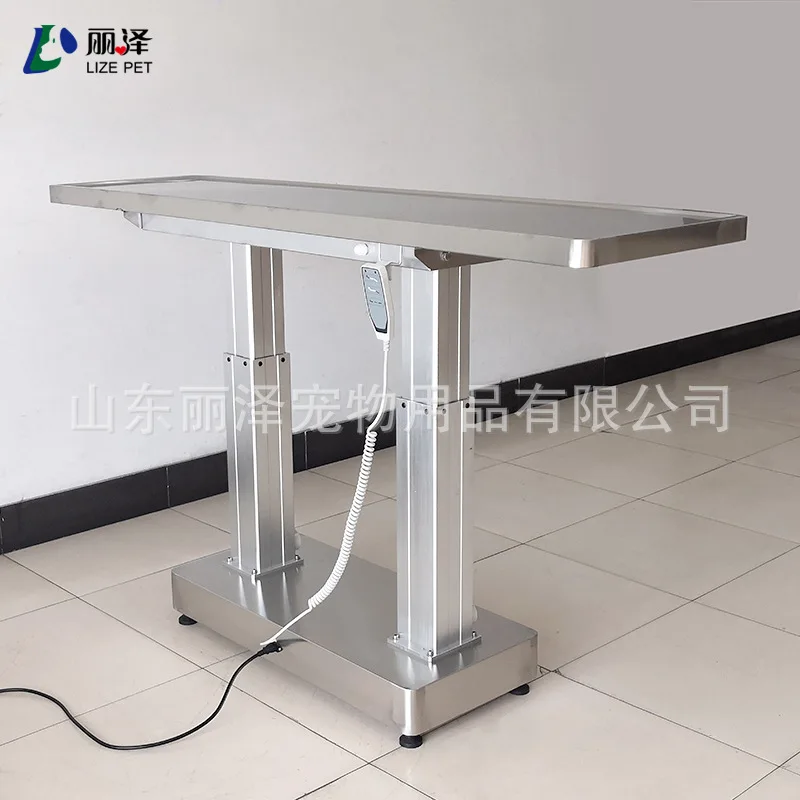 Double Column Disposal Table 304 Stainless Steel Table Multifunctional Electric Two-way Lifting Source Manufacturer Pettable