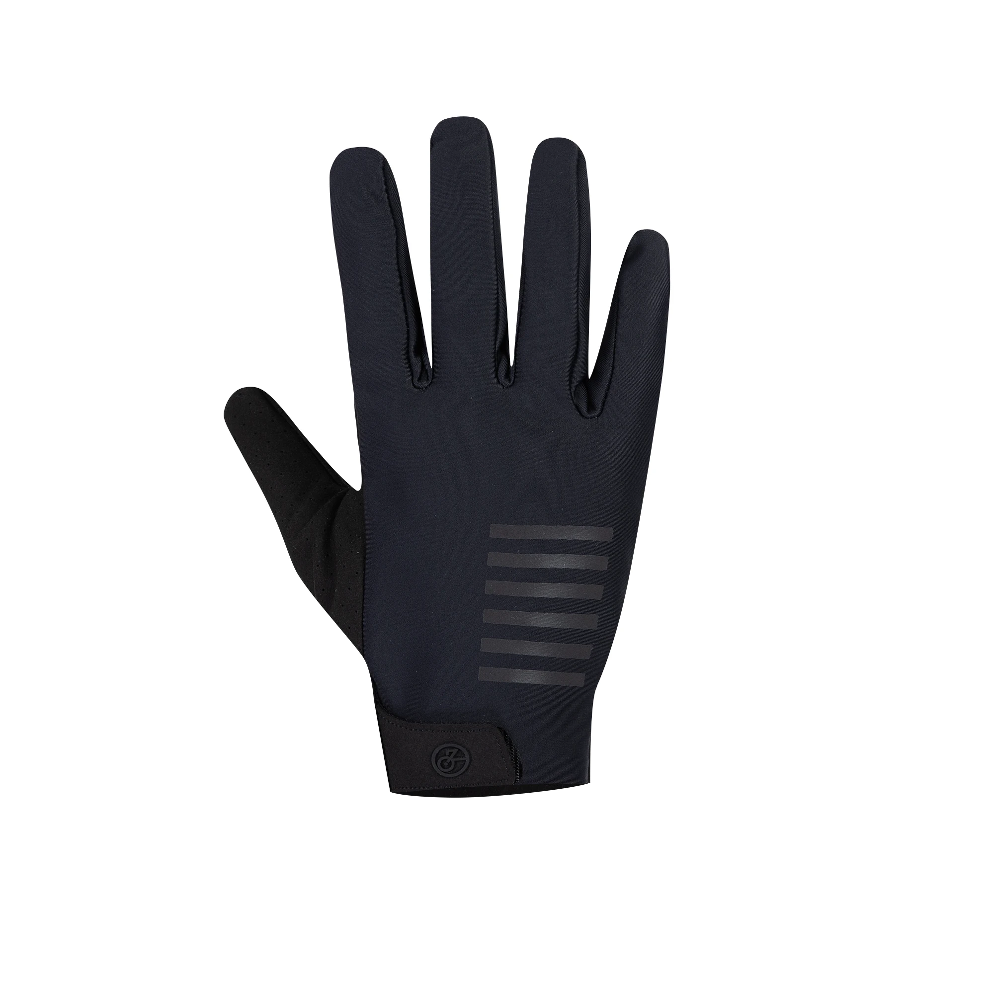 YKYWBIKE Herbst-Winter Vollfinger-Fahrradhandschuhe, Thermofleece, winddicht, Touchscreen-fähig, XRD stoßdämpfend, MTB-Rennradhandschuhe – Detail 4