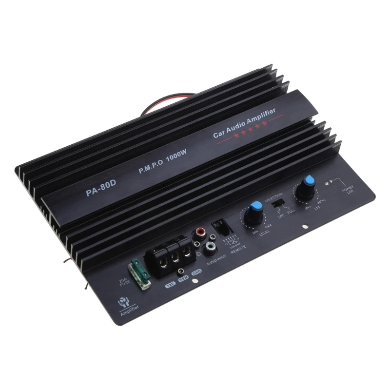 PA-80D 12V universel 1000W amplificateur carte Mono autoradio amplificateur puissance puissant basse caissons basses ampli