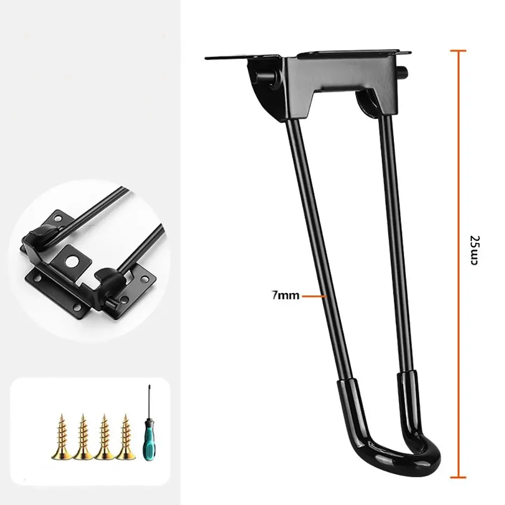 Stainless Steel Foldable Table Legs Enhance Stability Anti-slip Folding Furniture Stand Scratch-proof Load Bearing