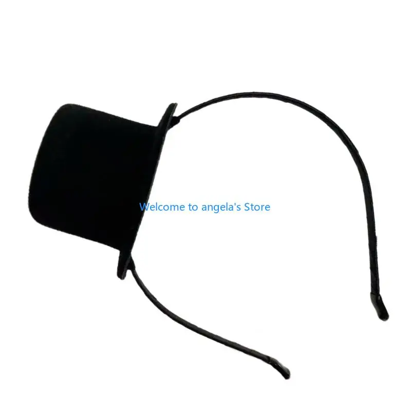 X4YC 성인 미니 탑 모자 머리띠 매혹적인 차 파티 헤드 피스 여성용 개츠비 파티 의상 액세서리 탑 모자 헤드 피스