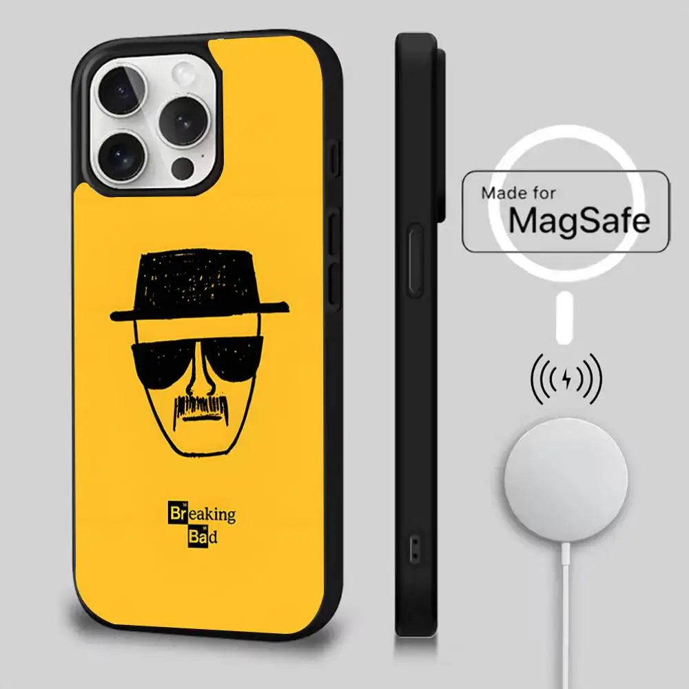 حافظة هاتف B-BreakingS Bad Jesse لهاتف iPhone 17,16,15,14,13,12,11,Pro,Max,Plus,Mini,Air,SE شحن لاسلكي مغناطيسي جديد من Magsafe