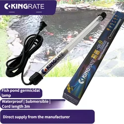 6W 10W 15W 30W 40W UV Aquarium Green Clean Light Aquarium Algae Clean Light Fish Tank Sterilization Lamp Waterproof UV Sanitizer