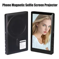 Magnetic Mobile Phone Selfie Monitor Screen Projector for Smartphone Rear Camera Selfie Vlog Live Stream for iPhone Android