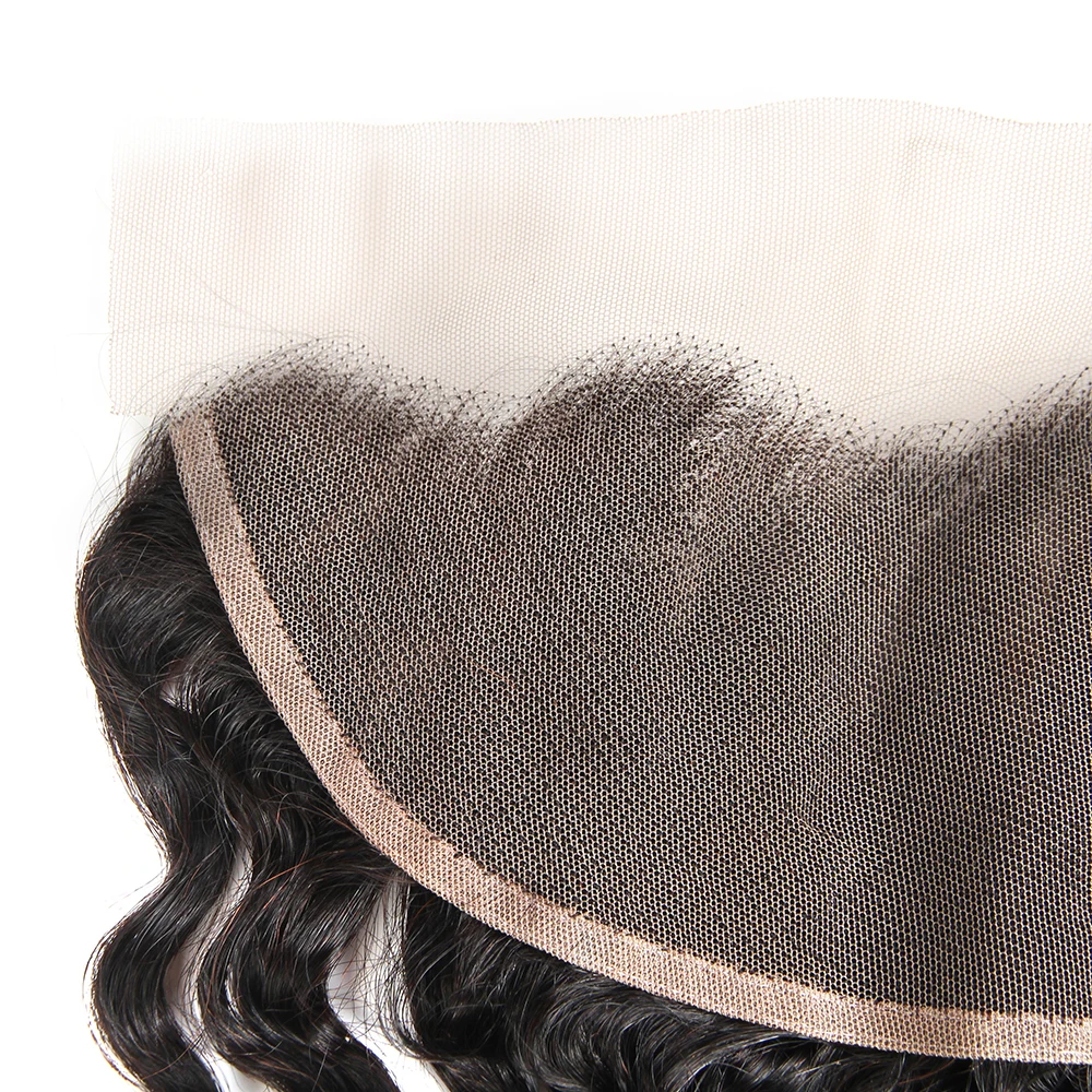Body Wave 13x4 Lace Frontal Human Hair Brazilian HD Lace Frontal Only Transparent Lace Closures Pre Plucked Body Hair Closure