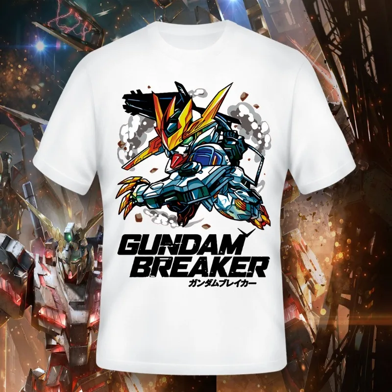 Koszulka z serii GUNDAM, koszulka uliczna, koszulka neutralna, koszulka dla dorosłych, koszulka męska, prezent urodzinowy dla mężczyzn, odzież do odgrywania ról