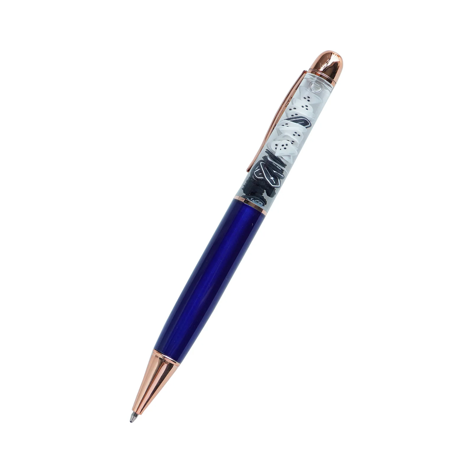 Ghost Skull Cross Spooky Halloween Fun Pens Cute Floater Floating Liquid Writing Journaling Office Pen Novelty Gag Gifts