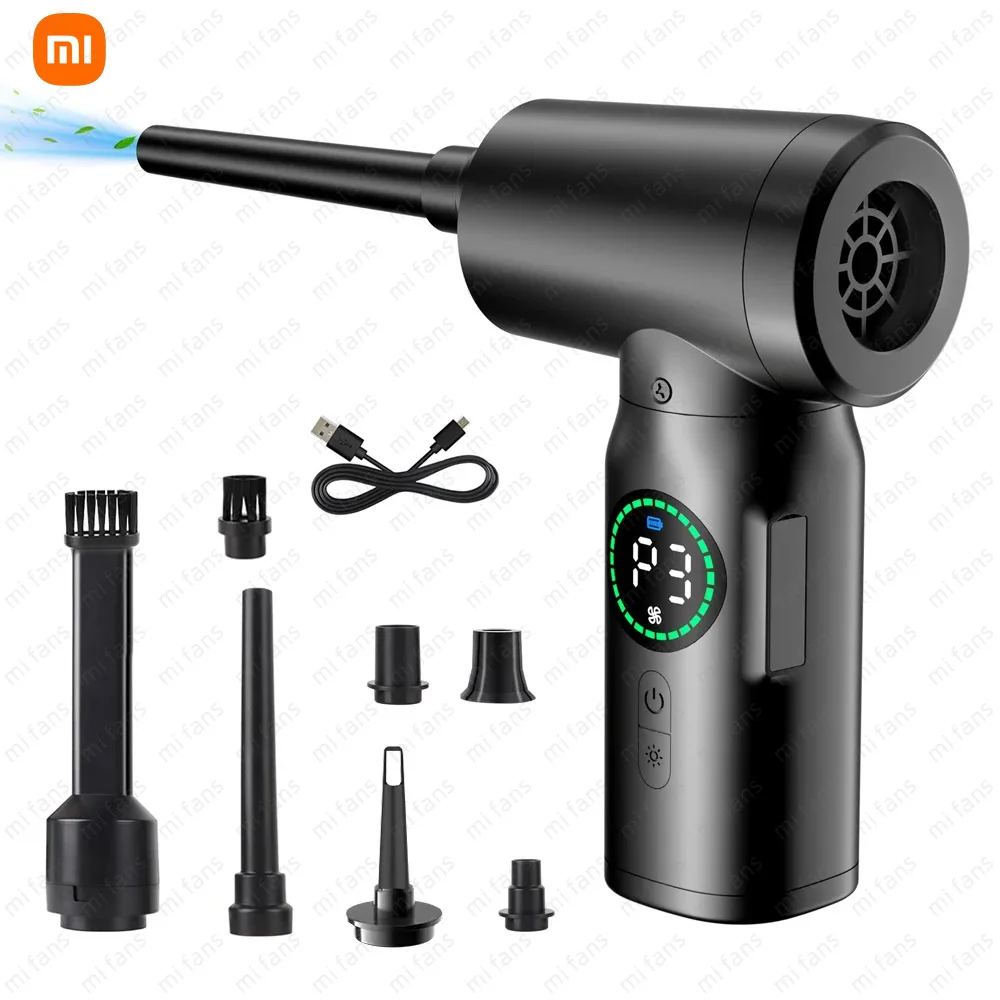 

Портативный пылесос-воздуходувка XIAOMI 2-в-1: беспроводной очиститель для клавиатуры и компьютера