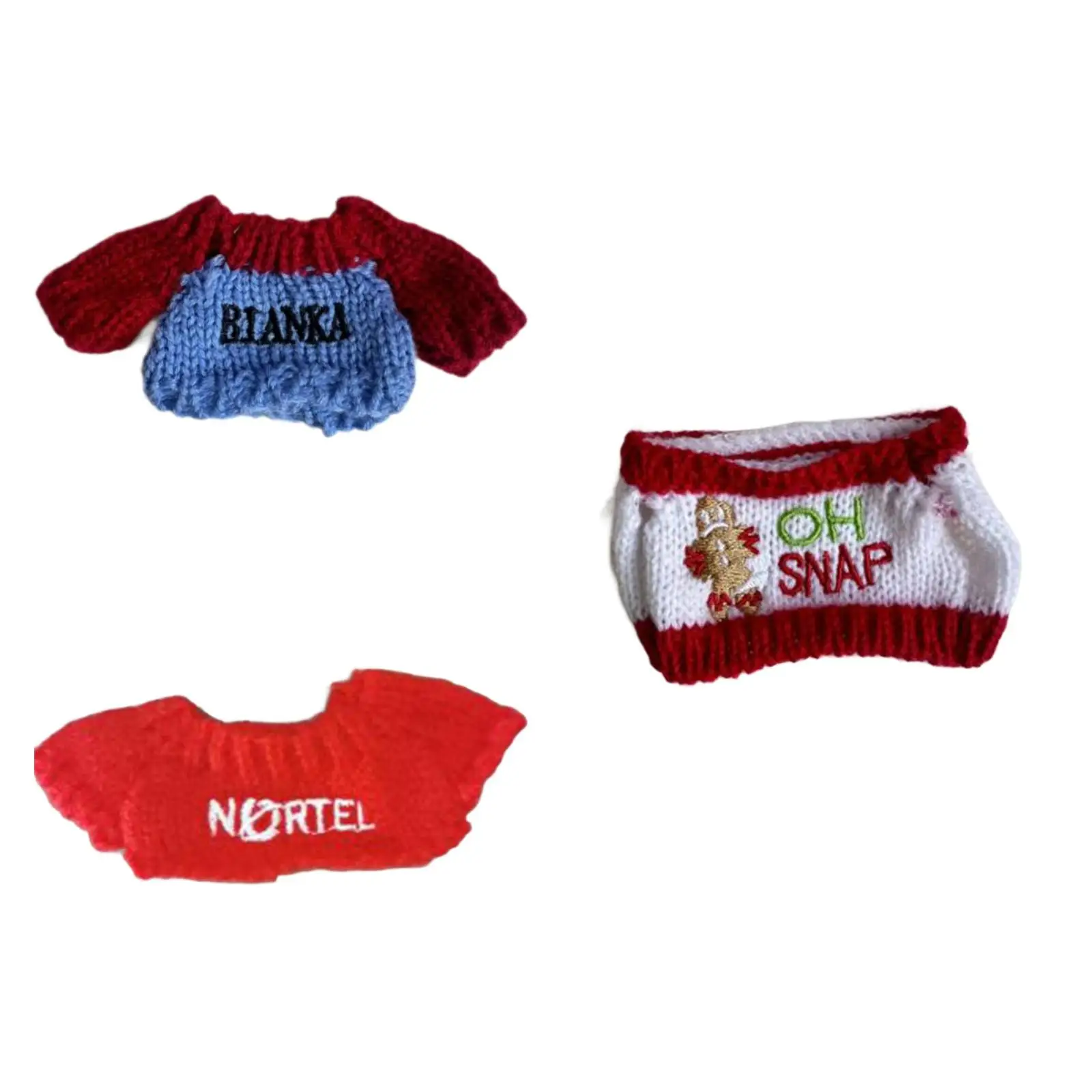 Pluche Poppenkleding Knuffels Kleding Pluche Poppenaccessoires Stijlvolle Comfortabele Kostuums Pop Trui Pop Outifits Cute