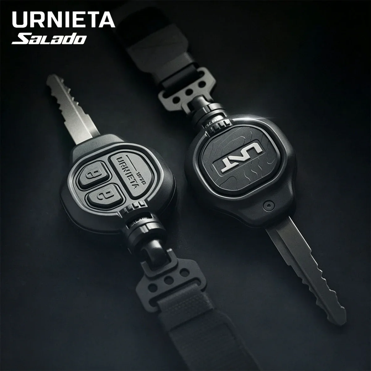 New style Urnieta Salado Key Kit, Interchangeable Badges & Hinges With Key Blank, Replacement Key Set For Suzuki Jimny JB74/JC74