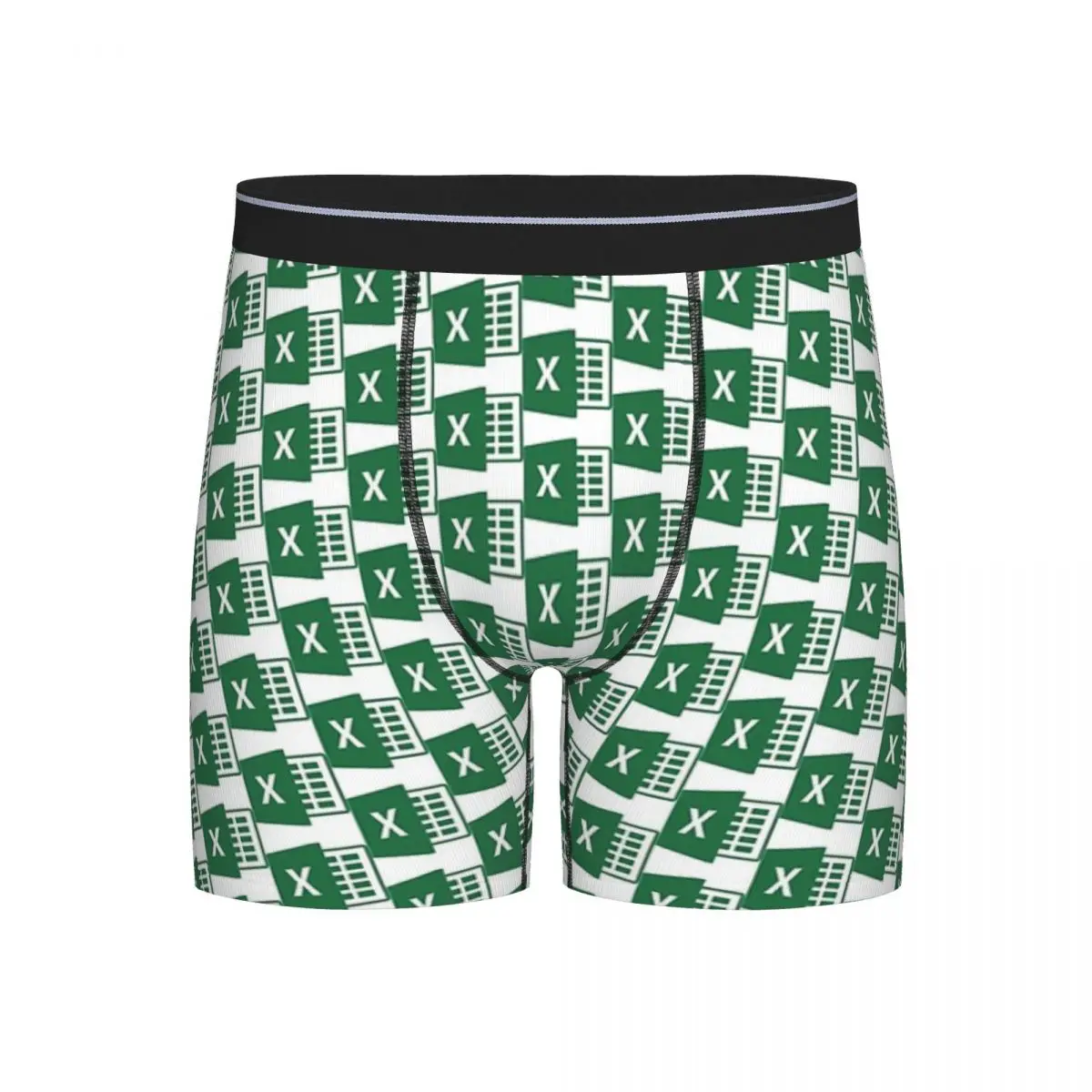 ملابس داخلية طويلة بوكسر من Excel سراويل داخلية قصيرة للرجال ملابس داخلية مريحة لهدية صديقها للرجال #4