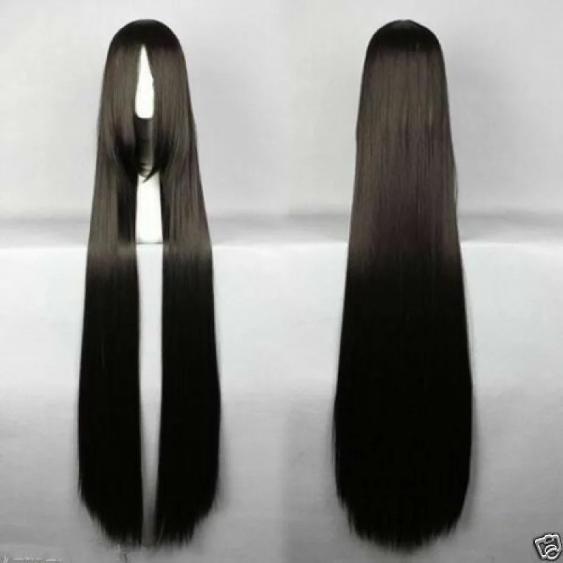 

120cm Long For Cosplay Final Fantasy-Vincent Valentine Black Costume Wig