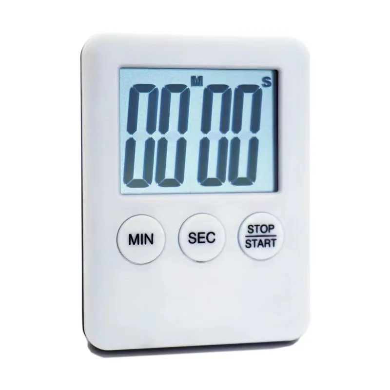 Kitchen Cooking Timers Magnetic  LCD Digital Screen Timer Alarm Clock Loud for Cooking Baking Sports Games