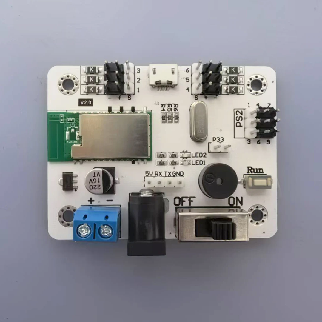 6 Manier Servo Control Board Met Schakelaar/Robot Arm Controller