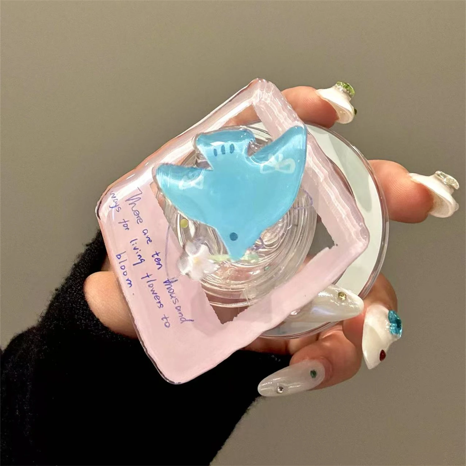 

Забавная магнитная подставка с синей птицей для Magsafe Grip Tok Griptok, кронштейн для телефона, поддержка IPhone, Samsung, Pad Smart Tok