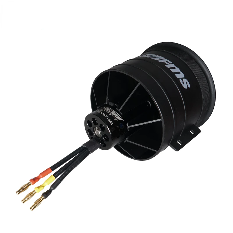 

FMS 90mm 12-Blades Ducted Fan EDF with 3670 1950KV 6S Inrunner Brushless Motor for RC Airplane Ducted Fan Plane Fixed-Wing