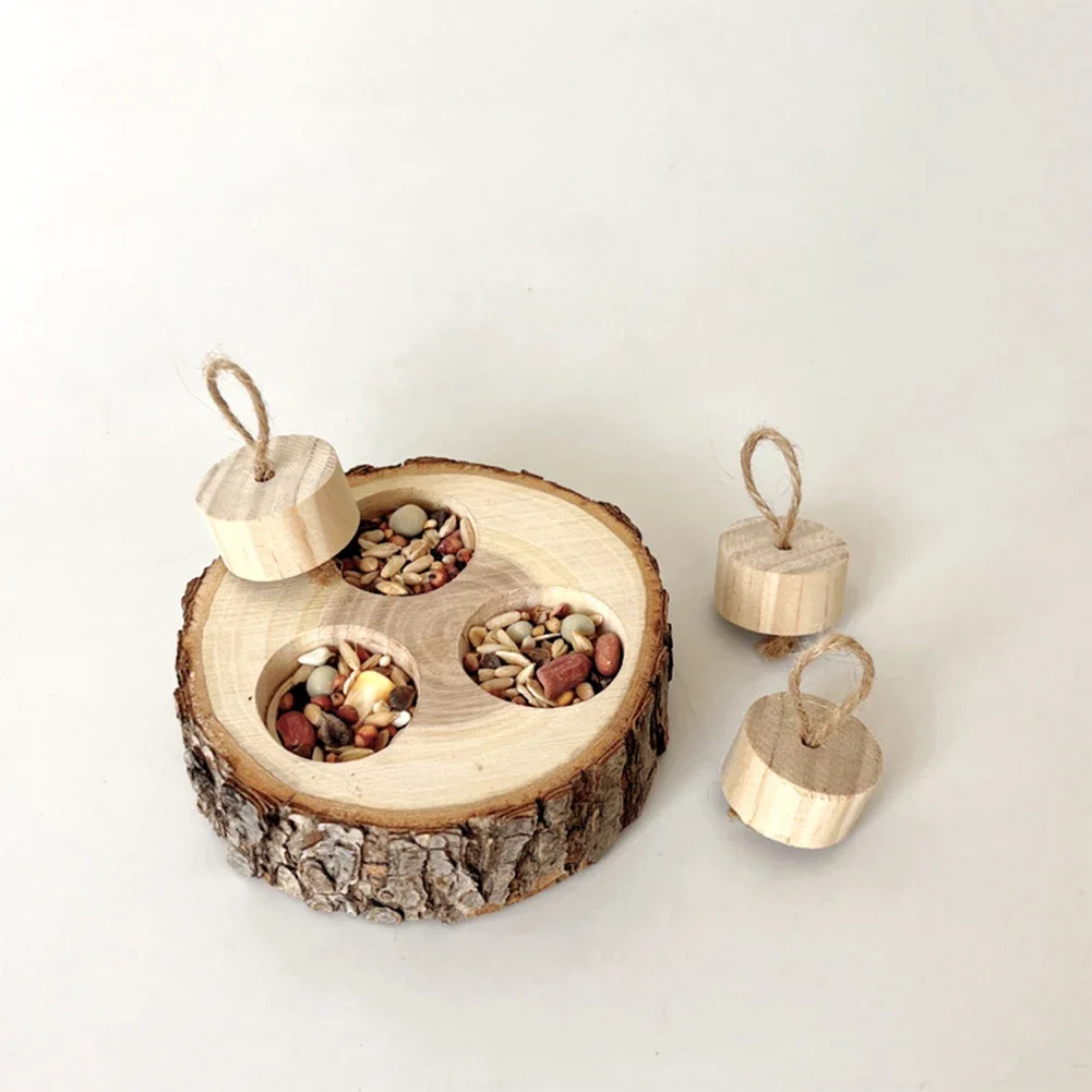 خنزير غينيا العلف اللعب أرنب حصة خشبية الحيوانات الصغيرة اللعب الهامستر علاج موزع إخفاء لعبة لمنتجات الحيوانات الأليفة شينشيلا