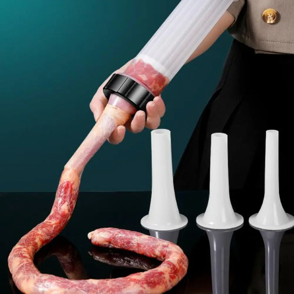 

Plastic Sausage Stuffer Home Made Sausage Filler Sausage Tool Sausage Maker Kitchen Accessories