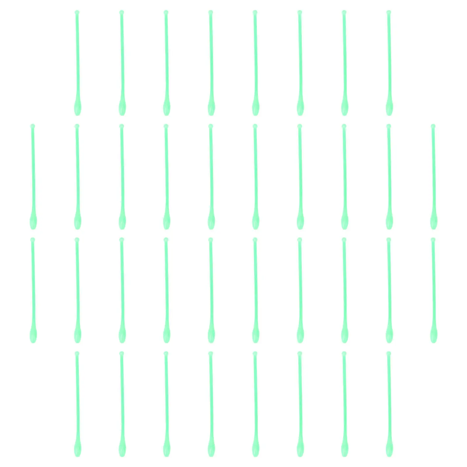 

Набор из 50 пластиковых мерных ложек с двойной головкой для измерения порошков и гранул, для лабораторий и домашнего использования, лопатки для смешивания