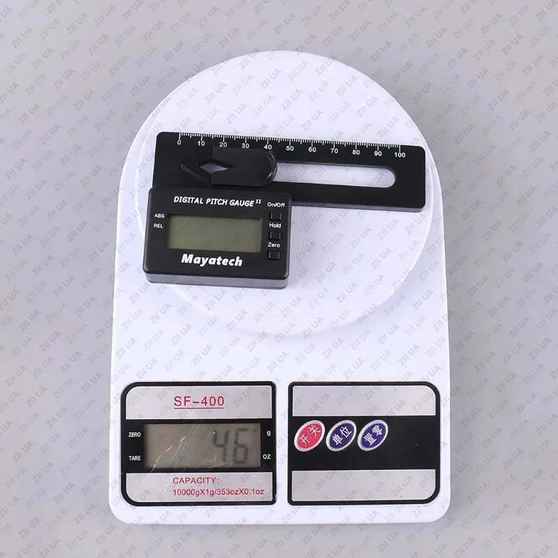 Z90 digitale pitchmeter TL90 voor 250 450 500 600 700 RC helikopter Heli-modellen (zonder batterij) Helikopter digitale pitchmeter