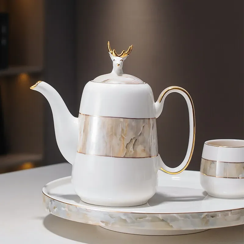 Light luxury wedding gifts, wedding gifts for newcomers, tea set, cup set, housewarming gifts can be
