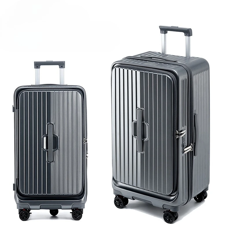 

Hardshell Luggage Widebody Side Opening 24 Inch 20 Inch Carryon Spacious Durable TSA Lock 4 Wheel Spinner Maleta De Maquillaje