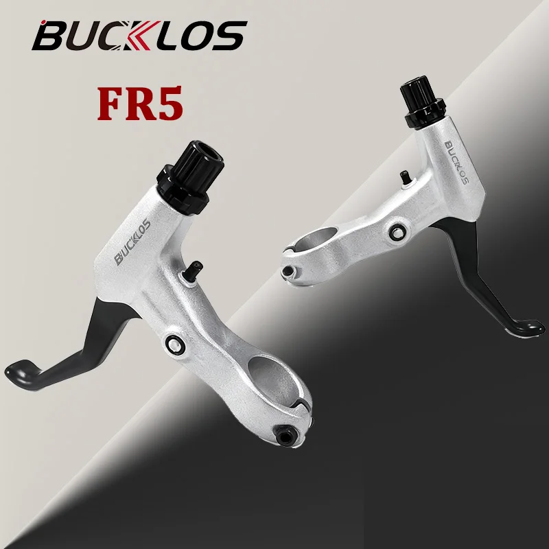 

BUCKLOS Bicycle Brake Levers Aluminum Alloy Road Mountain Bike Brake Handle Lever Ultralight V-brake Disc Brake Handle