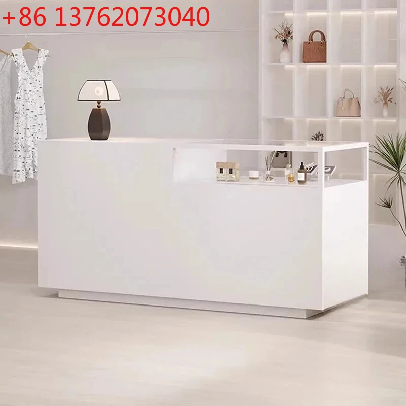 

Мебель для ресторана, прием, минималистичный церковный пульпито, эстетический центральный декор, парикмахерская стойка для руководителей Escritorio