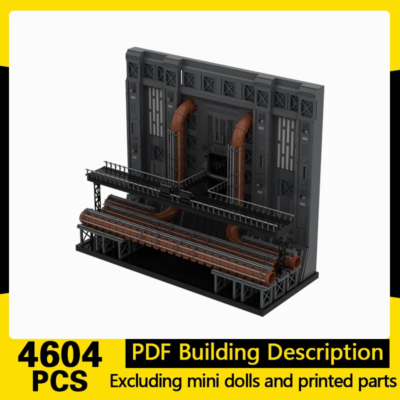 

Star Movies Model MOC Building Bricks Space Mechanical Room Modular Technology Gifts Holiday Assemble Children Toys Suit