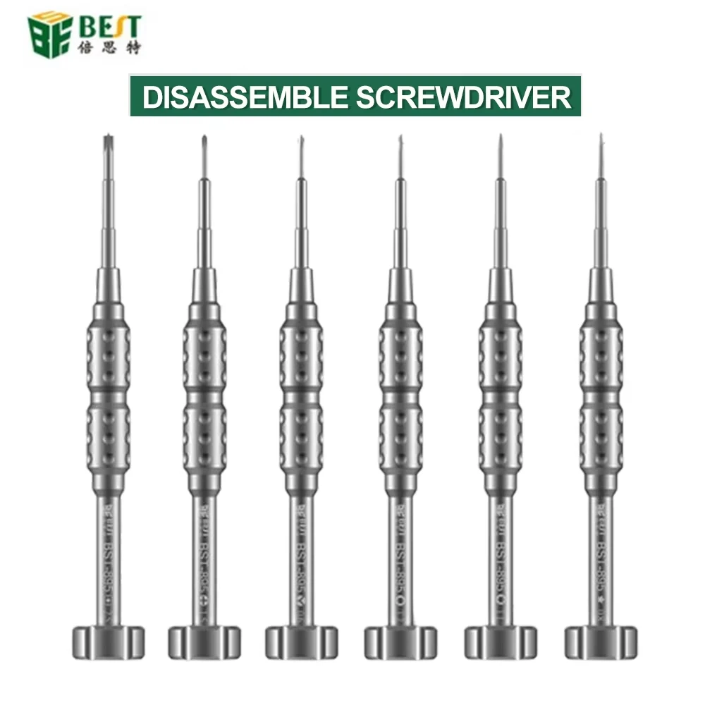 Präzisions-Schraubendreher-Set mit Magnetbits für Laptop, PC, HDD-Demontage, Handy-Reparaturwerkzeuge 0.8Pentalobe/0.6Y/1.5Phillips/M2.5/T1/T2
