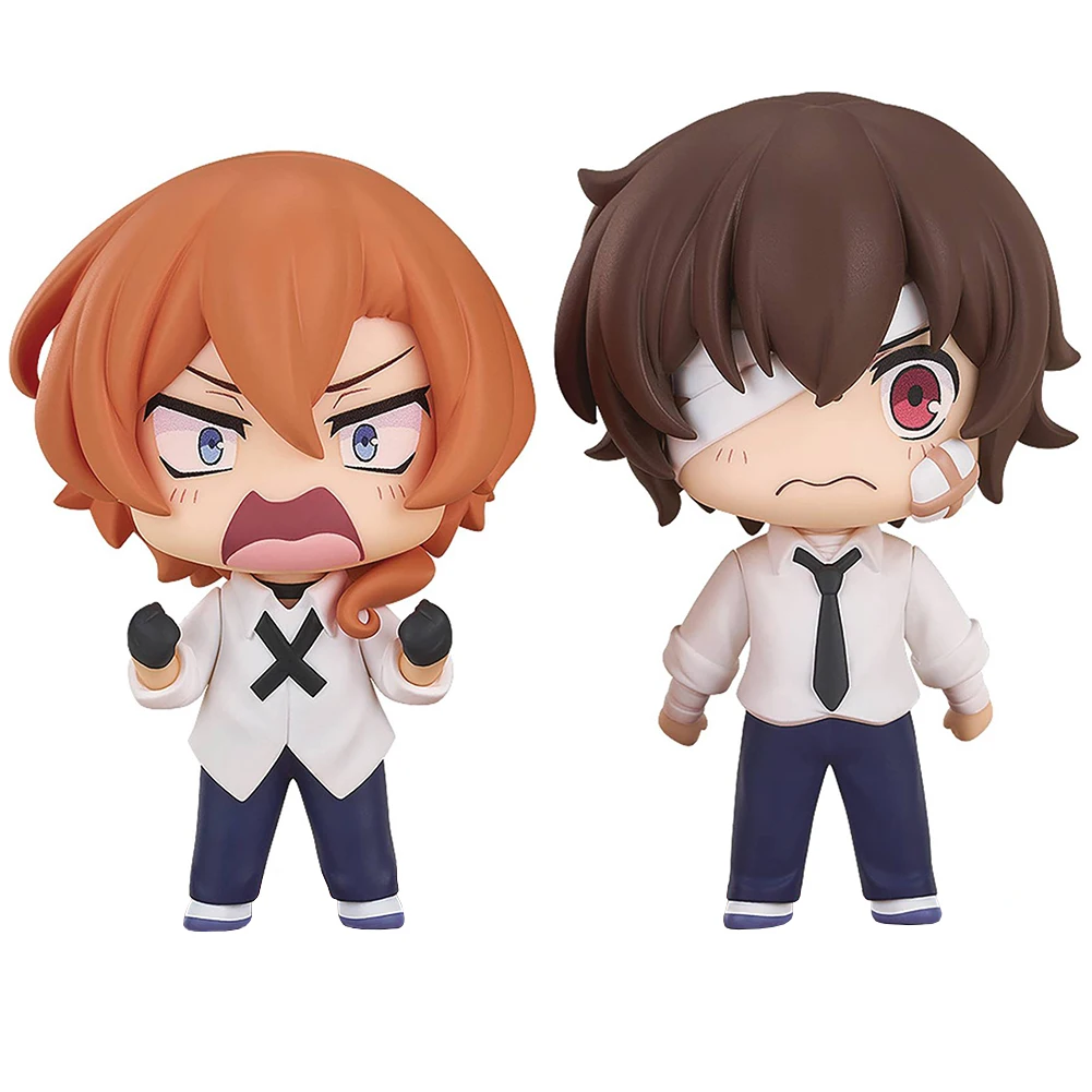 

BSD Anime Dazai Osamu Figure Action Figure Cute Q Edition model Dazai Figurine desktop ornaments Collection child toy Gifts 7cm