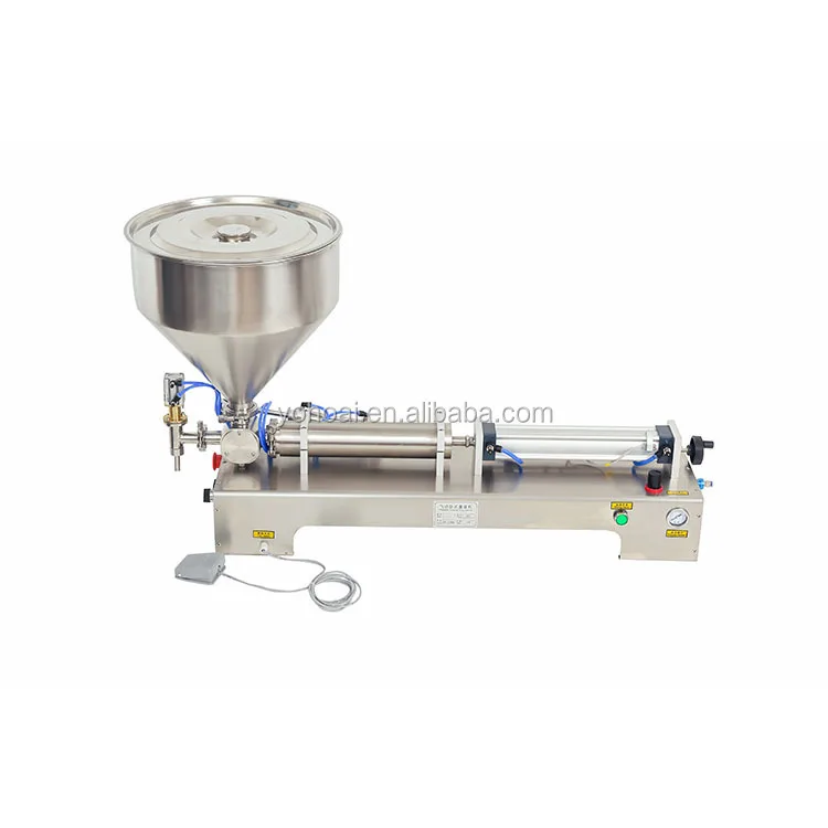 50-5000ml Liquid Cream Filler Filling Machine  Weighing Filling Sewing Packing Machine 10 Kg Bags Case Metal Steel Wood