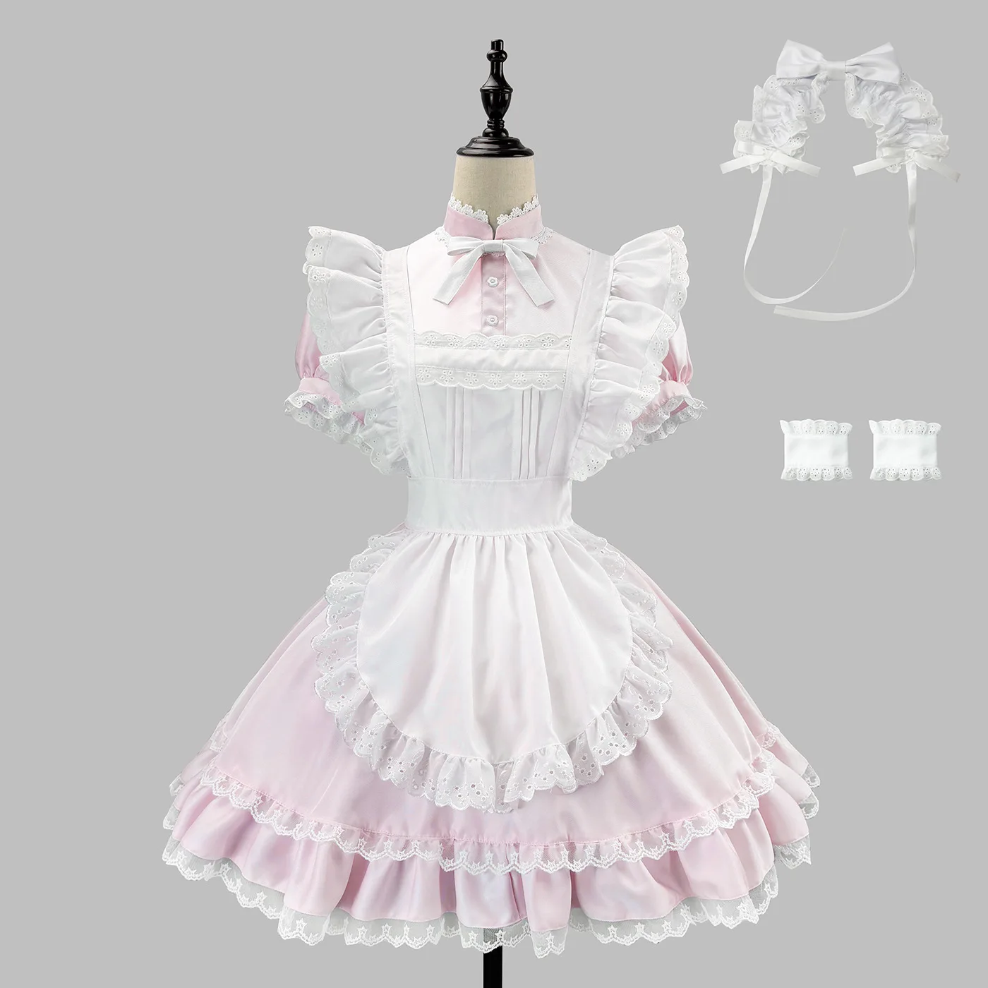 2026-blue-pink-white-maid-costume-dress-lolita-cosplay-outfit-with-apron-lace-trim-and-accessories-for-halloween-party