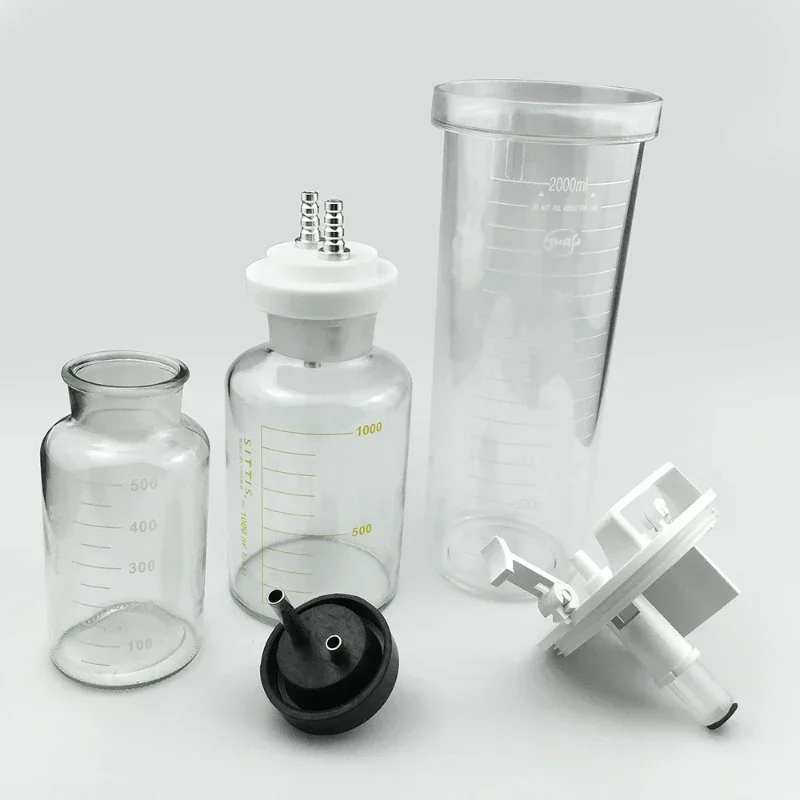 Autoclavable Fat Collection Canister 2000ml/1000ml/500ml Resuable Canister  Liposuction Tools Plastic Surgery Tool 1pcs