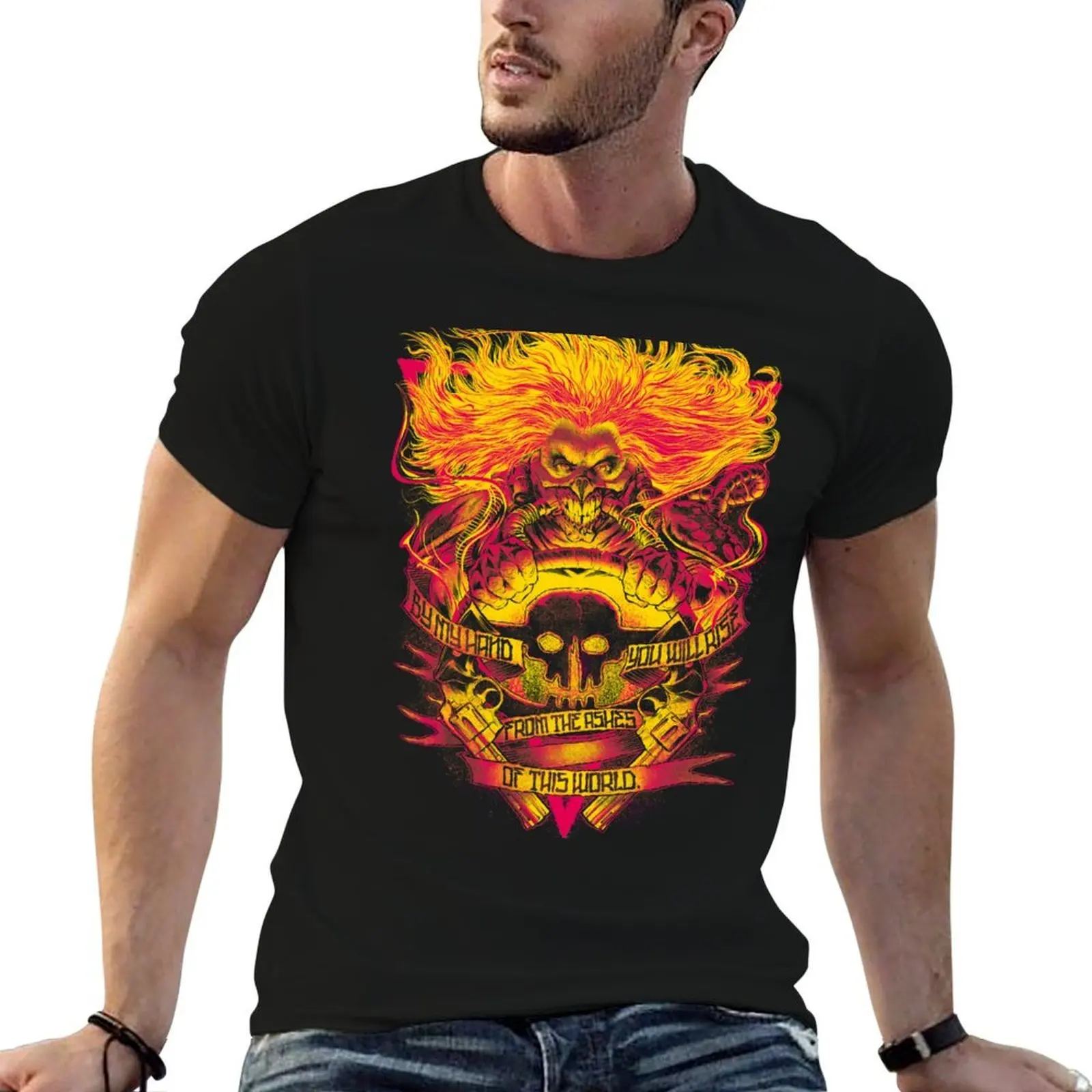 FURY ROAD: IMMORTAN JOE T-Shirt shirts graphic tee anime tshirt mens plain t shirts