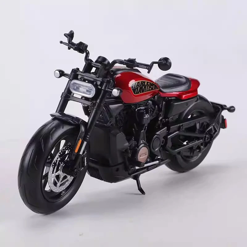 

1:12 масштаб 2024, Sportster S, имитация мотоцикла, модель из сплава, статический дисплей, Коллекционная игрушка, подарок, сувенир, украшение, орнамент