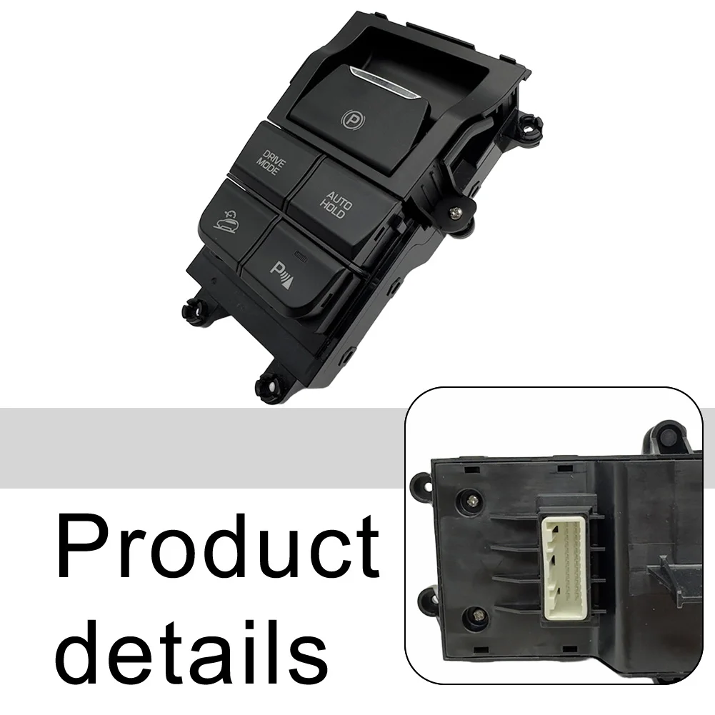 

Console Floor Switch Assembly for Hyundai For Tucson 2019 2020 OEM Fitment 93300D3060 93300D30604X Black Plastic