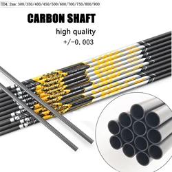 6/12/24Pcs 30.5Inch Recurve Bow Archery Bolts Pure Carbon Arrow Shaft for Bow and Arrows Hunting Shooting Shaft