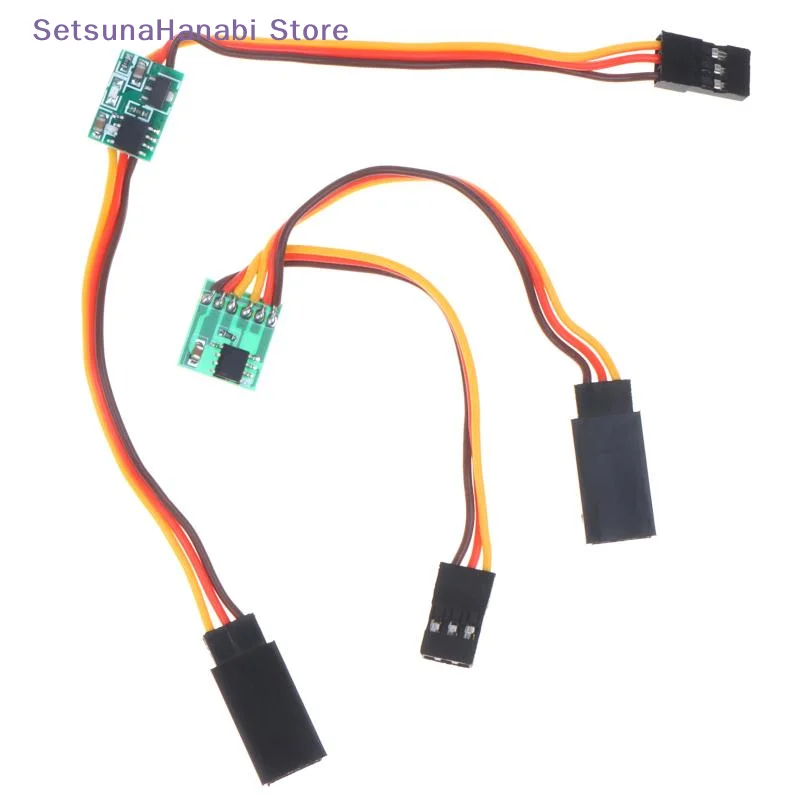 [W]Mini Servo Inverter Reverse Servo Signal Reverser Switch Cable JR Futaba 5-6V 3.6-24V For RC Plane Car Boat