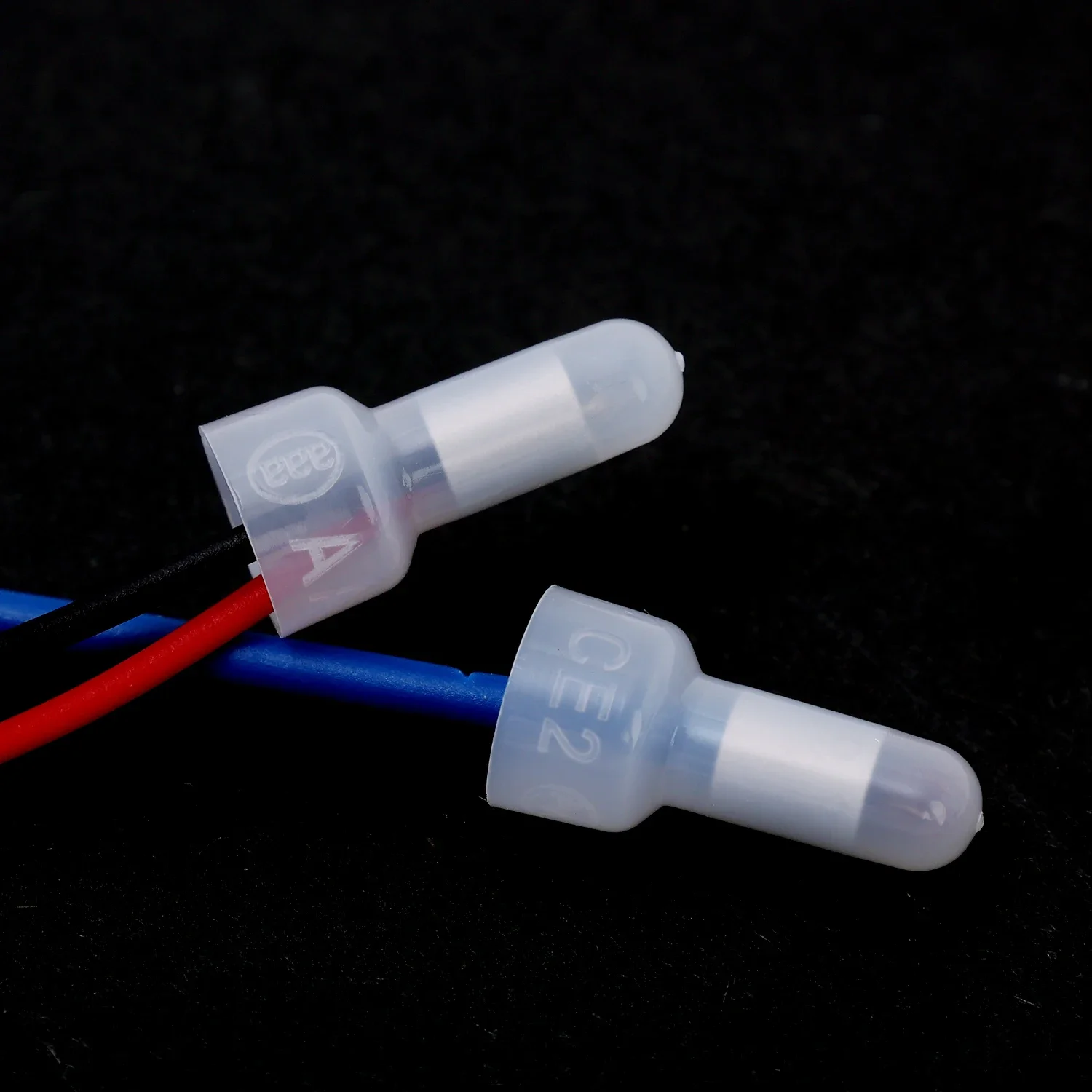 Closed End Crimp Cap Nylon Insulated Electrical Wire Connectors Terminals Car Audio Cable Wire Crimp Splice Connector Caps Set