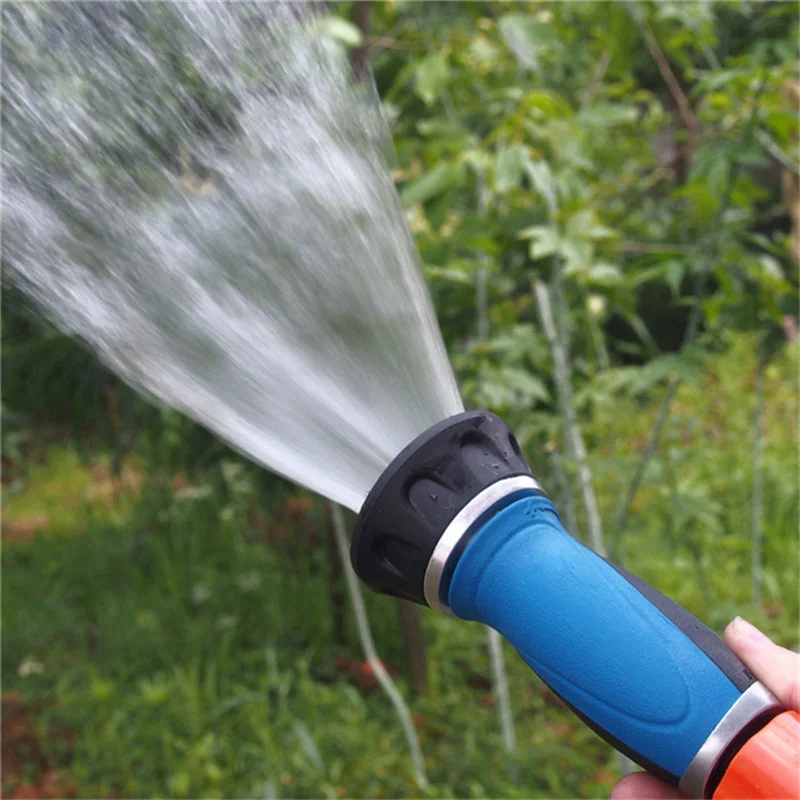 Multi-function High Pressure Garden Spray Gun Adjustable Manual Hose Nozzle Sprinkler Gardening Tool For Flower Grass Sprinkling