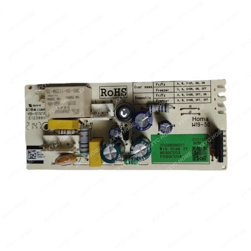 

New For Homa Refrigerator Control Board W19-50AB-ZY Circuit PCB W19-50 Fridge Motehrboard Freezer Parts