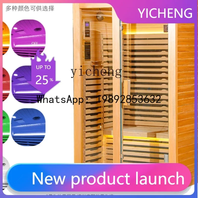 AA    package installation family Mysler double far infrared light wave steam room