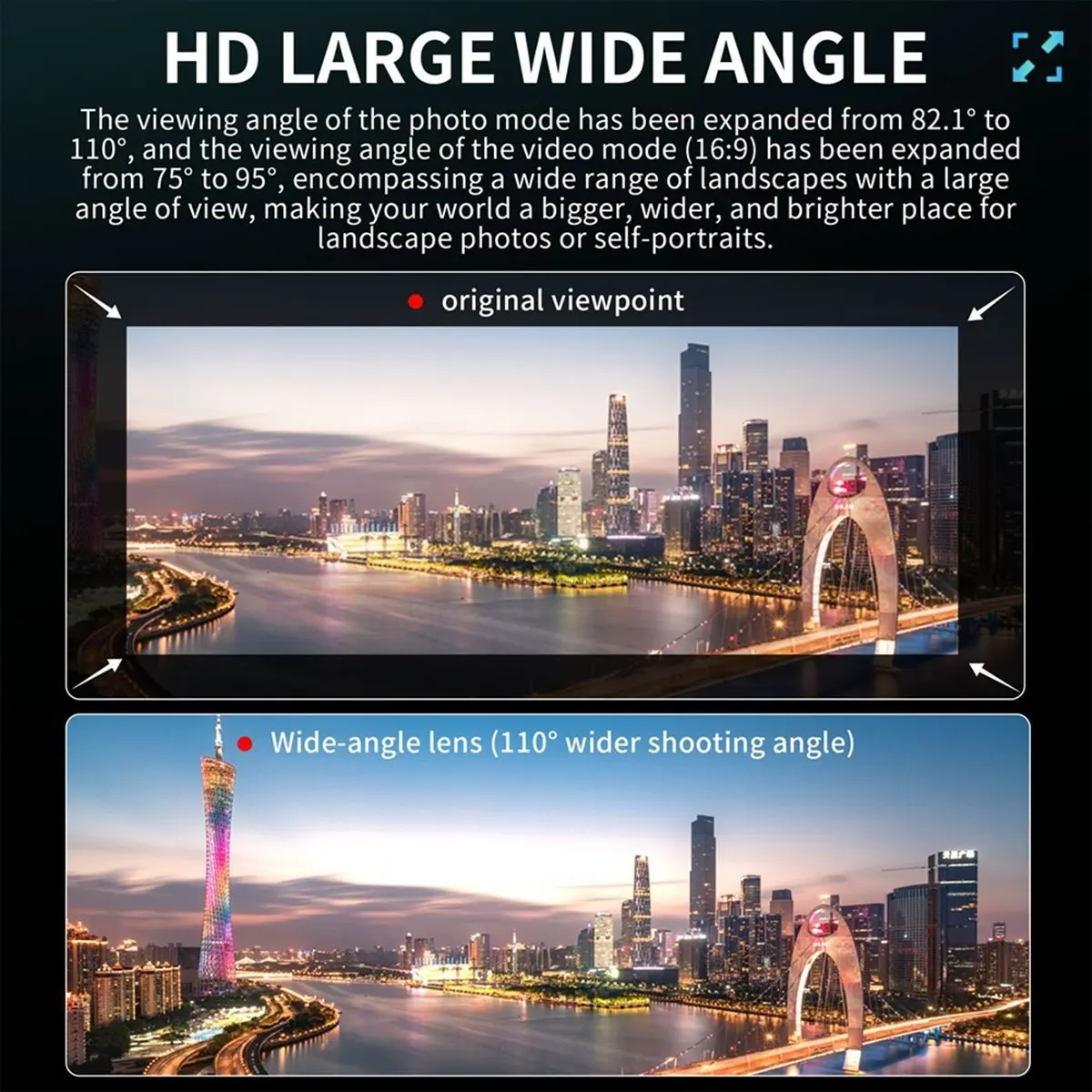 M85K  Widening Mirror for Drone Professional Aerial Photography for Mini4 PRO Gimbal Camera Multifunctional Accessories