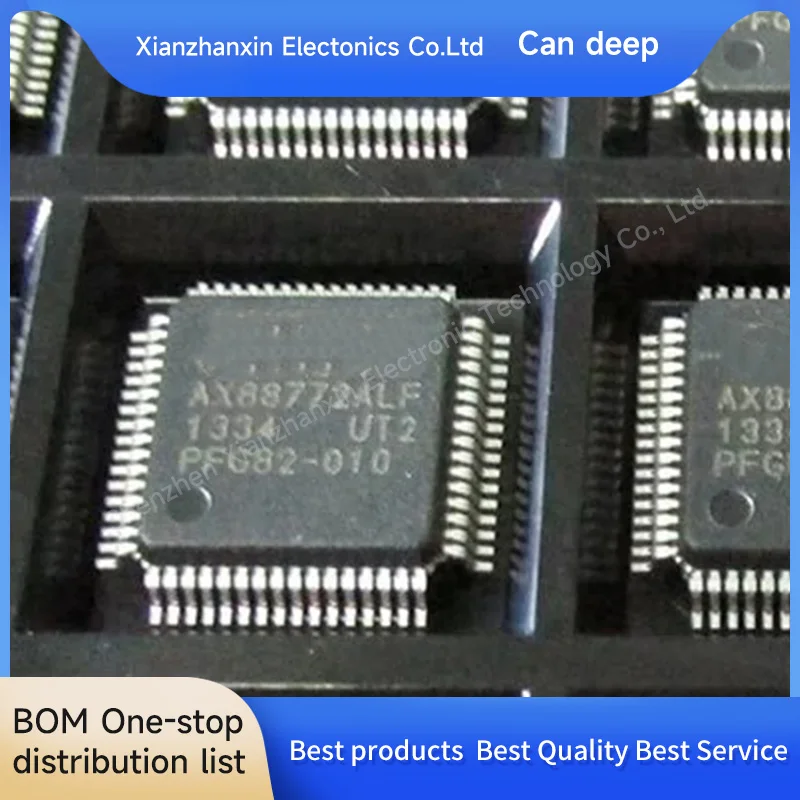 1pcs/lot AX88772ALF QFP-64 AX88772 USB network card Ethernet control chip