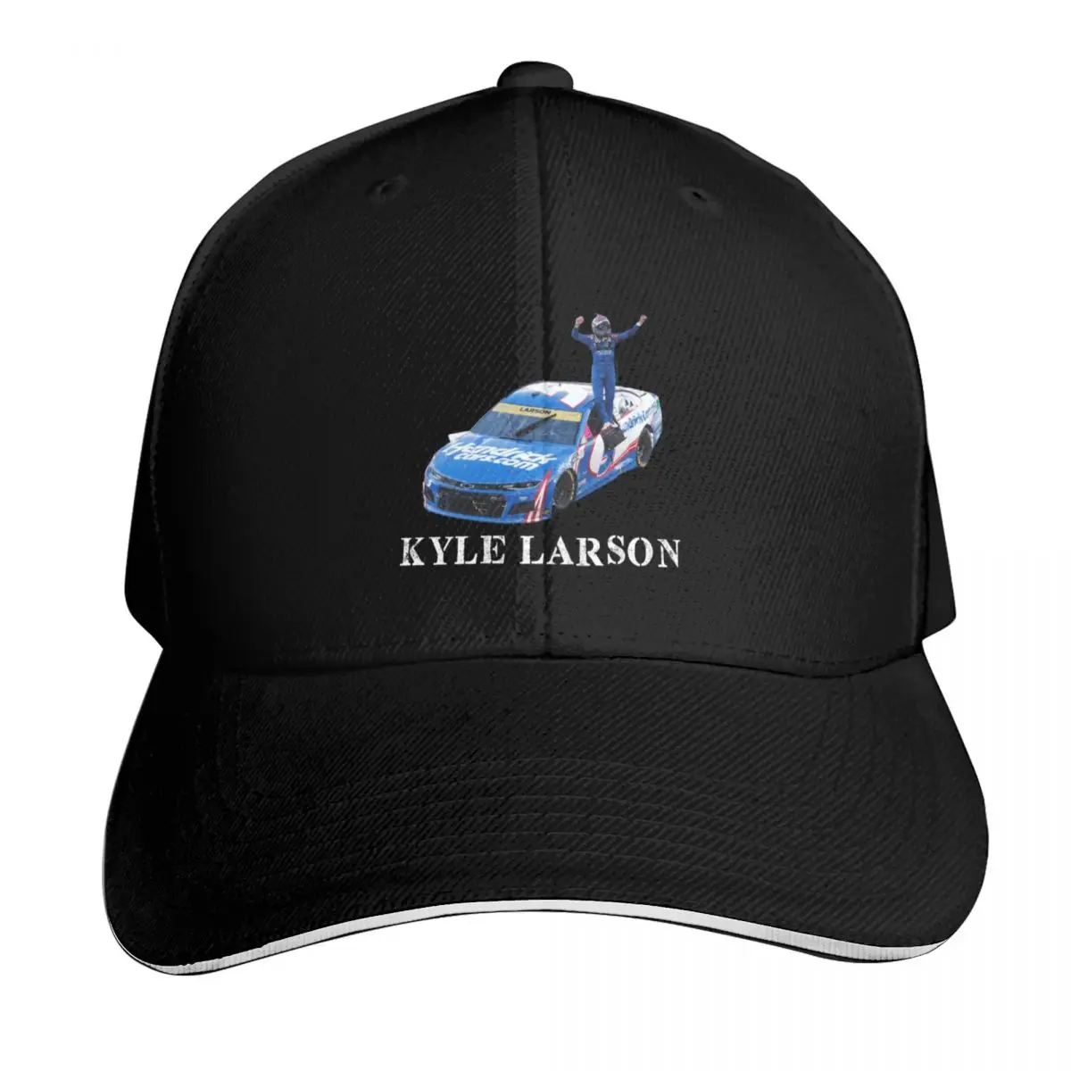 Kyle Larson Kyle Larson Kyle Larson Baseball Cap Summer Beach Travel Streetwear Hip Hop Trendy Vintage Retro Embroidered