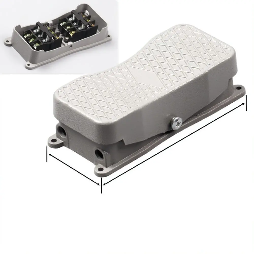 Foot Operated Power Switch Controller YDT1 20 101 Industrial Electrical Control Accessory With Pre Wired Cable Setup view 2