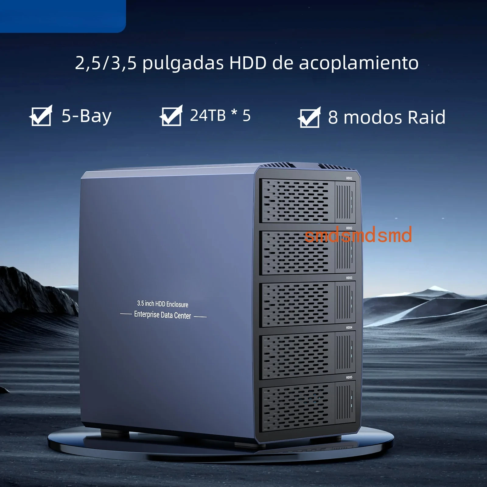 3.5/2.5 Inch 5-Bay …