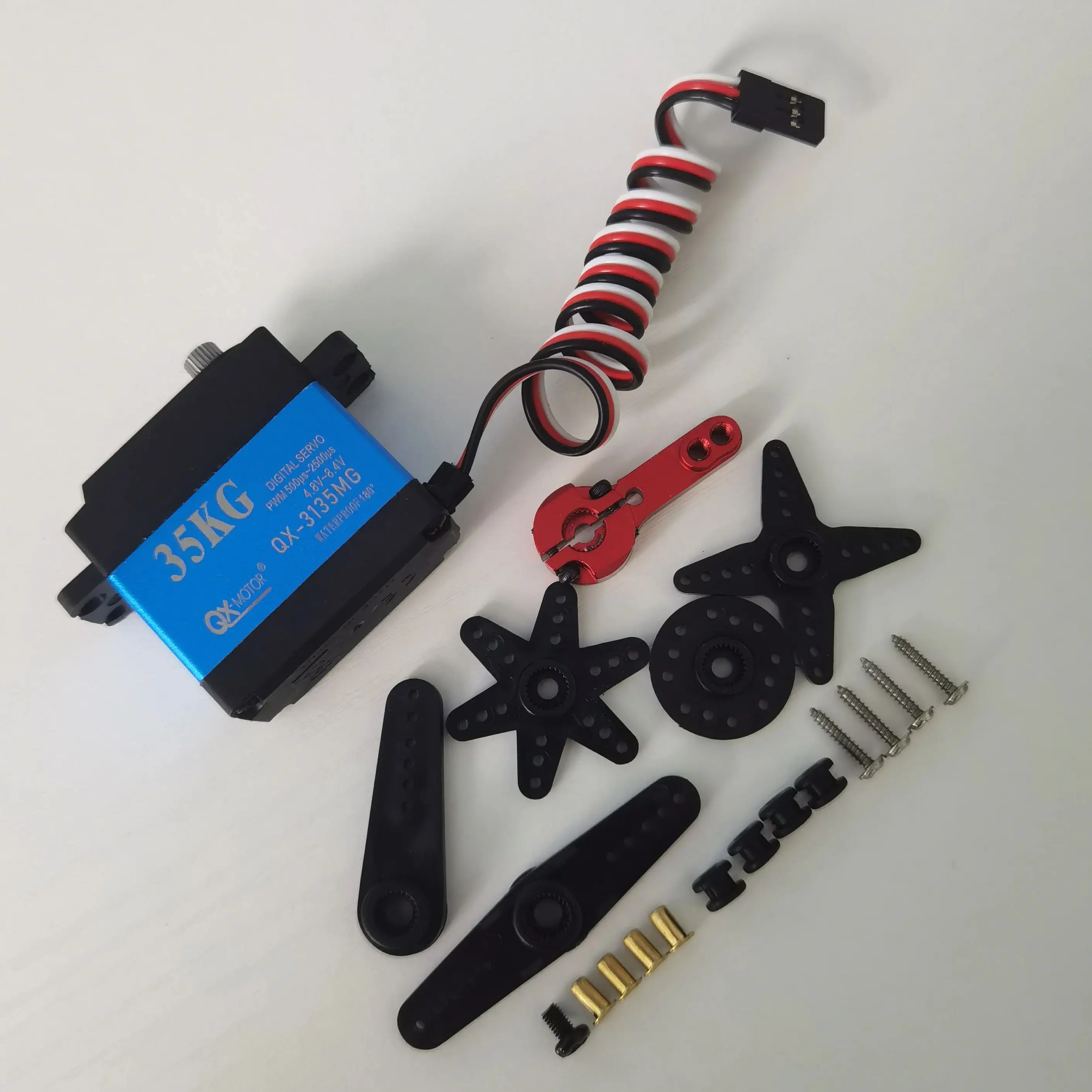 QX-3120MG 3125MG 3130MG 3135MG Waterproof servo 35kg 30KG 25KG 20KG high speed metal gear digital servo For RC Cars Aircraft